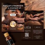 Modern massage Spa Promotion Flyer<br><div class="desc">Elegant- och lugnande flygblad, perfekt för kosmetiska produkter och massagesalonger. Perfekt för estetiker, hudterapeuter, tillhandahållare av hälsa och professioneller för kroppsvård som vill presentera sina tjänster med stil och tydlighet. Den här flygaren är designad för att belysa dina behandlingar, märkesmeddelanden på ett visuellt lugnande och professionell sätt. Det är enkelt...</div>