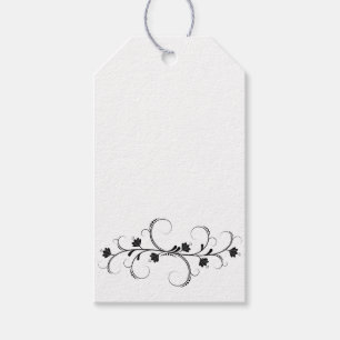 Modern Matte Blommigt Jewelry Visning Cards for DI Presentetikett