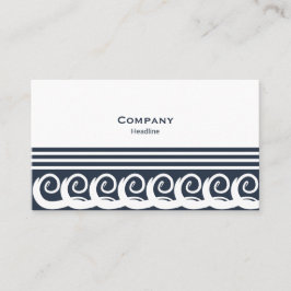 Modern Meander Visitkort