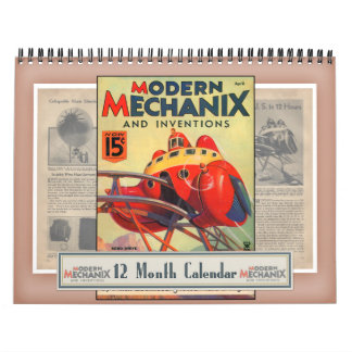 Modern Mechanix & uppfinningkalender Kalender