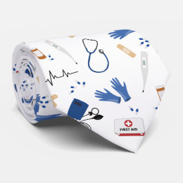 Modern Medical Doktor Nurse Mönster Slips