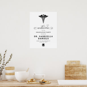 Modern Medicinsk Fakultet Läkare Examen Välkommen Poster