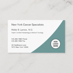 Modern medicinsk Oncology Visitkort