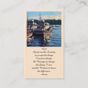 Modern Memorial Firande i Life Card Visitkort