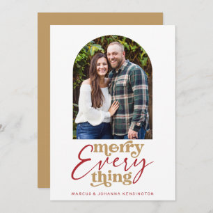 Modern Merry All Arch Helgdag Photo