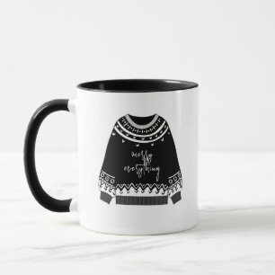 Modern Merry All jul Sweater Helgdag Mugg