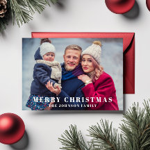Modern Merry Christmas Foto