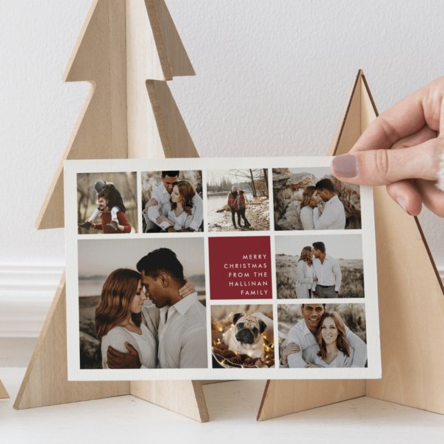 Modern Merry | Kort för julfoto (Skapare uppladdad)