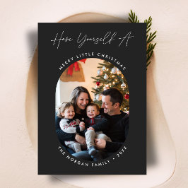 Modern Merry Little jul Capsule Photo Julkort