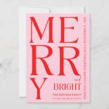 Modern Merry och Bright Red Rosa 2025-jul