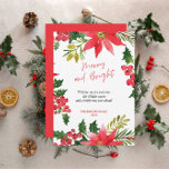 Modern merry och BrightStor-skript Julkort<br><div class="desc">Modern Merry och Bright Script Helgdag Card</div>