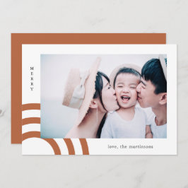 Modern Merry Orange Terracotta Photo jul