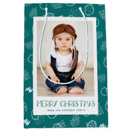 Modern Merry | Teal | Foto-Helgdag