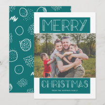 Modern Merry | Teal | Foto