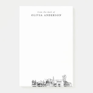 Modern Mesa Arizona Professionell Gift Personlig Post-it Block