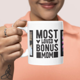 Modern mest kärleksfull Bonus Mamma 2 Photo Stepma Mugg