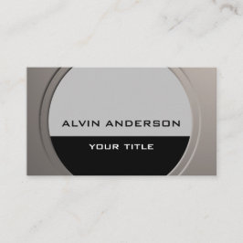 Modern metalliskt Anpassade valfri text och Färg Visitkort