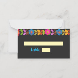 Modern mexikansk platskort placeringskort