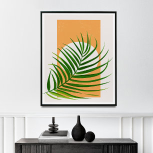 Modern Mid Century Art, Elegant Home Office Decor Poster