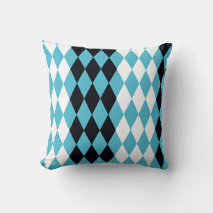 Modern Mid Century-mod retro diamonds Harlequin Kudde