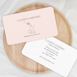 Modern, Midfru, Birth Doula Visitkort