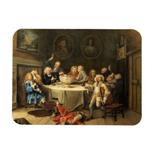 Modern midnatt konversation magnet