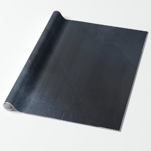 Modern Midnight Blue Akrylfärg Bakgrund Presentpapper