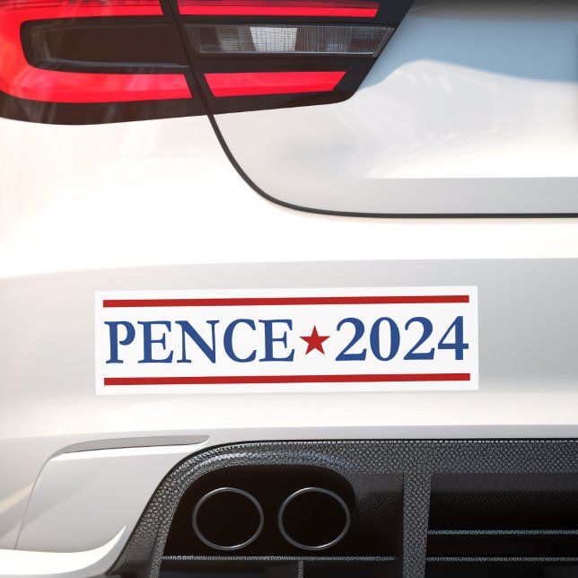 Modern Mike Pence 2024 USA:s president Bildekal (Skapare uppladdad)