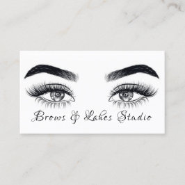 Modern mikroblading , Eyebrows, Permanent Makeup Visitkort