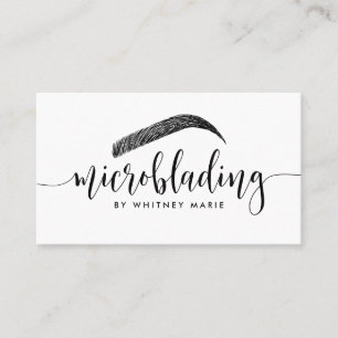 Modern mikrobländning visitkort