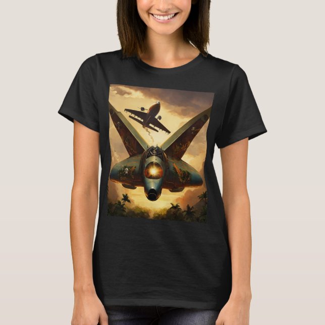 Modern Military Tattoo Sketch Tee (Framsida)