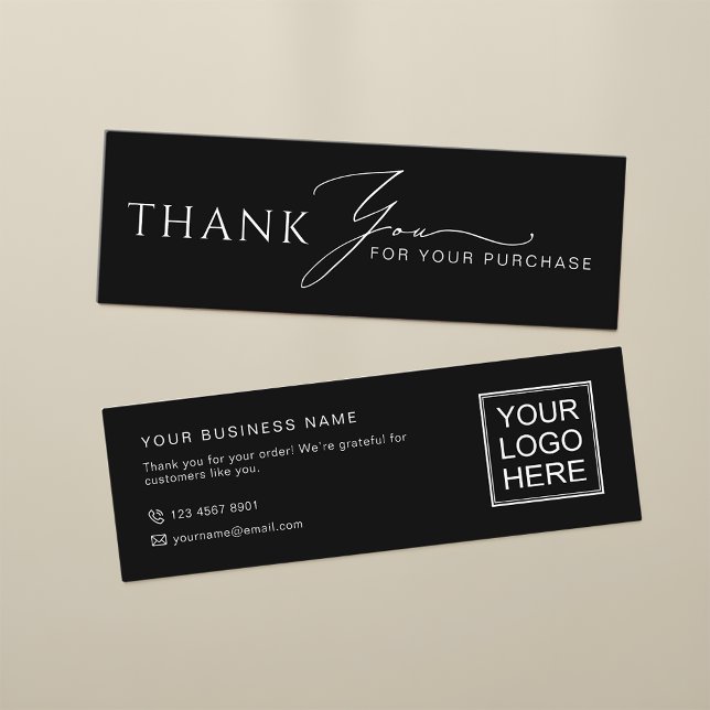  Modern Mini Packaging Inserts For Online Shops Visitkort (Skapare uppladdad)