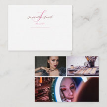 Modern Minimal 3-fotoskript, Monogram Beauty