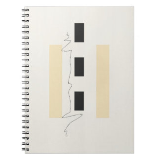 Modern minimal Abstrakt bärbar dator Anteckningsbok