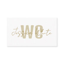 Modern minimal Affärskort