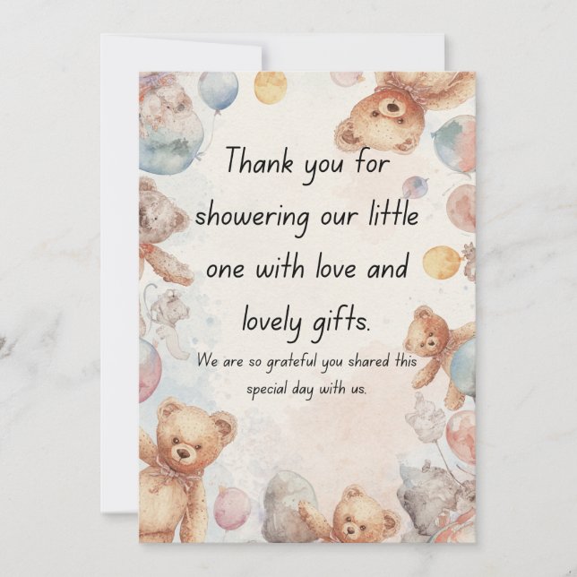 Modern Minimal Baby Shower Invitation Template Inbjudningar (Framsida)