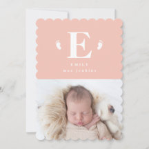Modern minimal baby till första födsel