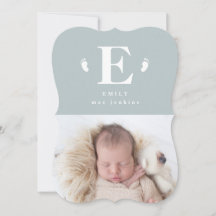 Modern minimal baby till första födsel