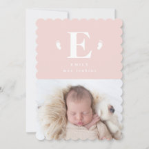 Modern minimal baby till första födsel