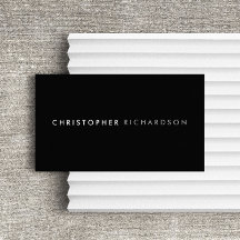 MODERN & MINIMAL Black/White