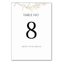 Modern minimal Blommigt i den botaniska guld