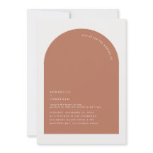 Modern minimal bohemisk rastteracotta-geometri