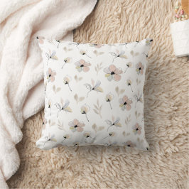Modern Minimal Boho-Blommigt Design Dekorativ kudd Kudde