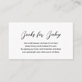 Modern minimal Bokar för Baby enkel babystövel Tilläggskort