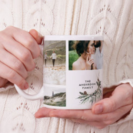 Modern minimal botanisk elegant med flera foton ch kaffemugg