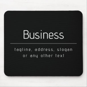 Modern Minimal Business Namn och annan information Musmatta