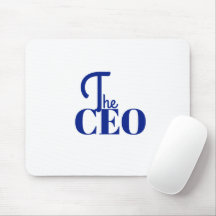 Modern Minimal CEO Blå