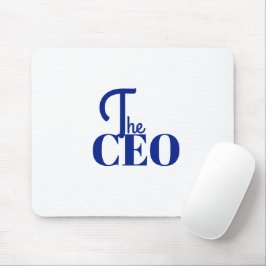 Modern Minimal CEO Blå Musmatta
