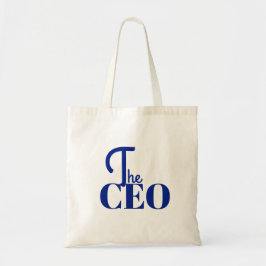 Modern Minimal CEO Blå Tygkasse