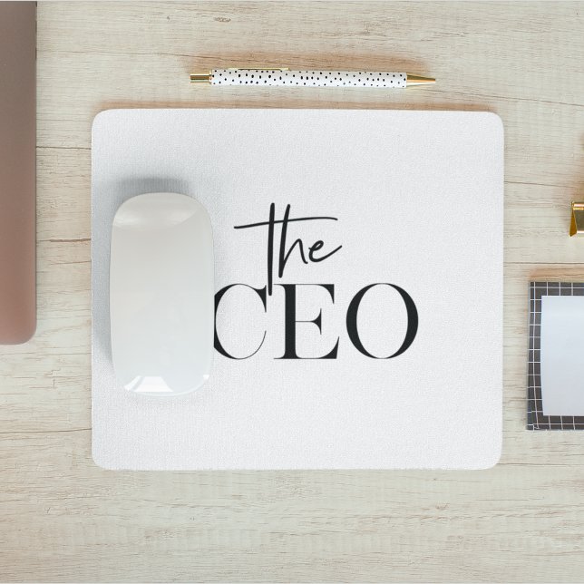 Modern minimal CEO Black Musmatta (Skapare uppladdad)